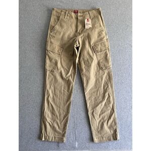 Levi's XX‎ Taper Cargo Pants Tan Tag 29x32 Measures 31x29 Stretch Casual